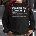 Water Ski Coach Definition Best Coach Ever Funny Waterskiing Sweatshirt Gifts for Old Men
