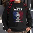 Watt Name - Watt Eagle Lifetime Member Gif Sweatshirt Gifts for Old Men