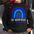 Wear Blue Stop Child Abuse Child Abuse Prevention Awareness Sweatshirt Gifts for Old Men