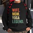 Wife Mom Yoga Legend Funny Sweatshirt Gifts for Old Men
