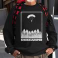 Wildland Firefighter Smoke Jumper Retro Sweatshirt Gifts for Old Men