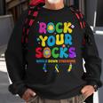 World Down Syndrome Day Rock Your Socks Awareness Sweatshirt Gifts for Old Men