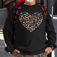 World Flags Earth Day Sweatshirt Gifts for Old Men