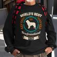 Worlds Best Newfoundland Dad Dog Owner Gift For Mens Sweatshirt Gifts for Old Men