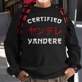 Yandere Anime I Kawaii Japanese Anime Senpai Men Women Sweatshirt Graphic Print Unisex Gifts for Old Men