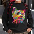 Yorkshire Terrier Funny Yorkie Pop Art Popart Dog Gift Sweatshirt Gifts for Old Men