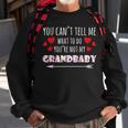 You Cant Tell Me What To Do Youre Not My Grandbaby Sweatshirt Gifts for Old Men