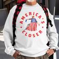 America’S Closer Sweatshirt Gifts for Old Men America’S Closer Sweatshirt Gifts for Old Men