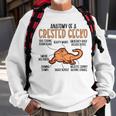 Anatomy Of A Crested Gecko Owner Crestie Lover Sweatshirt Gifts for Old Men
