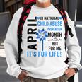 April Is Child Abuse Prevention Month Child Abuse Awareness Sweatshirt Gifts for Old Men