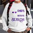 Awesome Dads Have Tattoos And Beards V2 Sweatshirt Gifts for Old Men