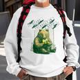 Beary Yourself In A Book Sweatshirt Gifts for Old Men