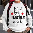Best Teacher Ever Student School Teacher Sweatshirt Gifts for Old Men