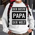 Bester Papa der Welt Sweatshirt, Herren Geburtstag & Vatertag Idee Geschenke für alte Männer