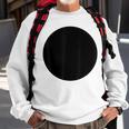 Blank Abstract Printed Black Circle Novelty Graphics Design Sweatshirt Gifts for Old Men