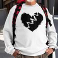 Broken Heart Gift Graffiti Sweatshirt Gifts for Old Men