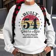 Built 54 Years Ago 54Th Birthday All Parts Original 1969 Sweatshirt Gifts for Old Men