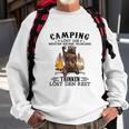 Camping Sweatshirt Lustiger Spruch mit Bärenmotiv, Problemlösungs-Sweatshirt Geschenke für alte Männer