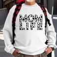 Cow Print Farm Life Mom Life Mama Mothers Day Mothers Day Sweatshirt Gifts for Old Men