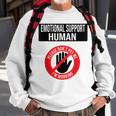 Emotional Support Human Halloween Costume Do Not Pet Me Sweatshirt Gifts for Old Men