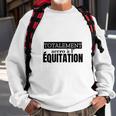 Equitation Totalement Accro Sweatshirt Geschenke für alte Männer