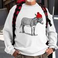 Esel Burro Mule Tragen Einer Beanie Weihnachtsstrumpf Hat Sweatshirt Geschenke für alte Männer