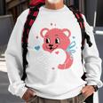 Ew People Teddy Bear Sweatshirt Gifts for Old Men