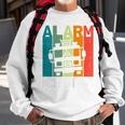 Feuerwehr Alarm Ich Bin 4 Jahre Retro Sweatshirt für Kindergeburtstag Geschenke für alte Männer