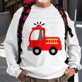 Fire Fighter Truck 3 Year Old Birthday | 3Th Bday Sweatshirt Gifts for Old Men