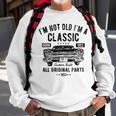 Funny 69Th Birthday 69 Years Old Man Classic Car Born 1953 Sweatshirt Gifts for Old Men