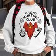 Ghost Hunting Club BaseballSweatshirt Gifts for Old Men