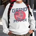 Grind The Pepper Japan Baseball Sweatshirt Gifts for Old Men