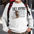 Hey Umpire Check Your Voicemail Sweatshirt Gifts for Old Men
