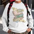Just A Girl Who Loves Books Lover Bookworm Bookaholic Reader Sweatshirt Gifts for Old Men
