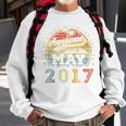 Kids 6 Year Old Awesome Since May 2017 6Th Birthday Sweatshirt Gifts for Old Men