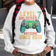 Kids Level 7 Unlocked 7Th Birthday 7 Year Old Boy Gifts Gamer Sweatshirt Gifts for Old Men