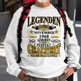 Legenden November 1968 Geboren, 55. Geburtstag Lustiges Sweatshirt Geschenke für alte Männer