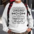 Legenden Wurden Im Januar 1968 Geschenk 55 Geburtstag Mann V4 Sweatshirt Geschenke für alte Männer