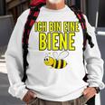 Lustiges Bienen-Motiv Sweatshirt Ich bin eine Biene in Weiß für Imker Geschenke für alte Männer