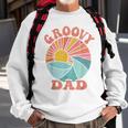Mens Groovy Dad 70S Aesthetic Nostalgia 1970S Retro Dad Sweatshirt Gifts for Old Men