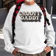 Mens Groovy Daddy 70S Aesthetic Nostalgia 1970S Retro Dad Sweatshirt Gifts for Old Men