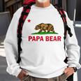 Papa Bear California Republic Sweatshirt Gifts for Old Men