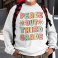 Peace Out Third Grade Cute Groovy Last Day Of 3Rd Grade Sweatshirt Gifts for Old Men Peace Out Third Grade Cute Groovy Last Day Of 3Rd Grade Sweatshirt Gifts for Old Men