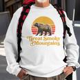 Retro Great Smoky Mountains National Park Bear 80S Graphic Sweatshirt Gifts for Old Men
