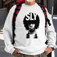 Sly Stone Portrait Tshirt Men Women Sweatshirt Graphic Print Unisex Gifts for Old Men