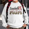 Softball Baseball Mom Leopard Mothers Day Sweatshirt Gifts for Old Men