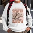 Stepdad Blood Love Sweatshirt Gifts for Old Men