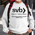 Svb Silicon Valley Bank Risk Management Intern Spring Sweatshirt Gifts for Old Men