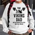 Wikinger Dad Sweatshirt, Lustiges Weihnachten Papa Geschenk Geschenke für alte Männer