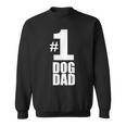 1 Dog Dad Funny Dog Lover Gift Best Dog Dad Gift For Mens Sweatshirt
